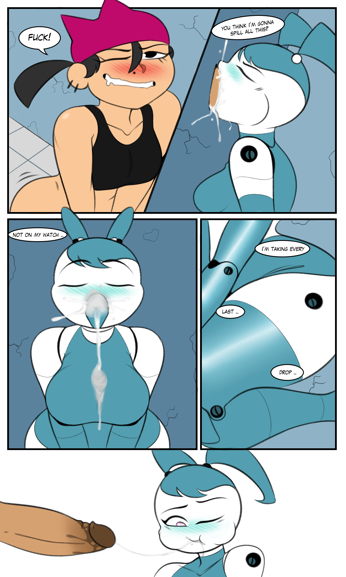 XJ9 and the Glory hole My Life as a Teenage Robot – page 5