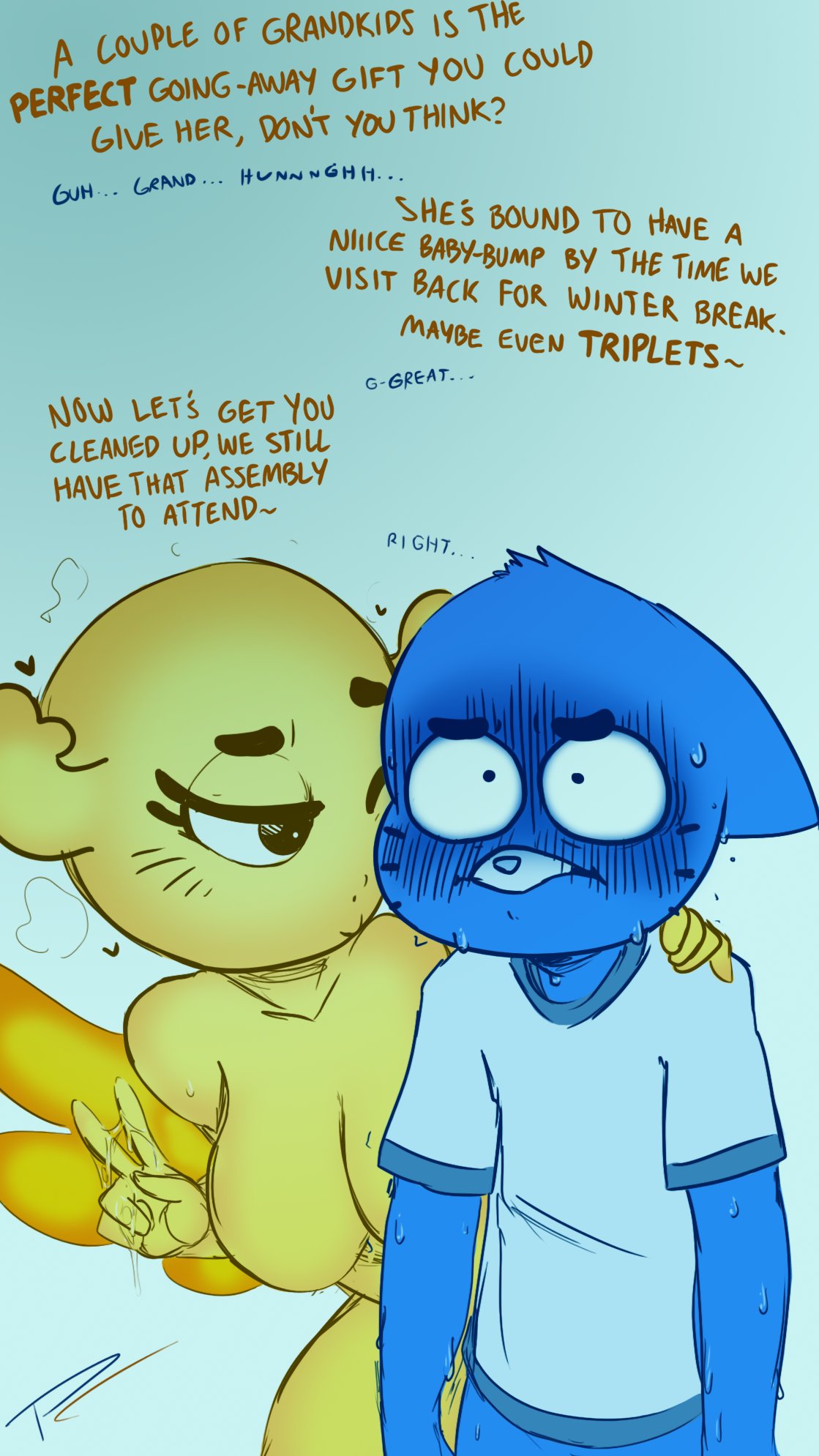 The Amazing Drain of Cumballs The Amazing World of Gumball – page 44