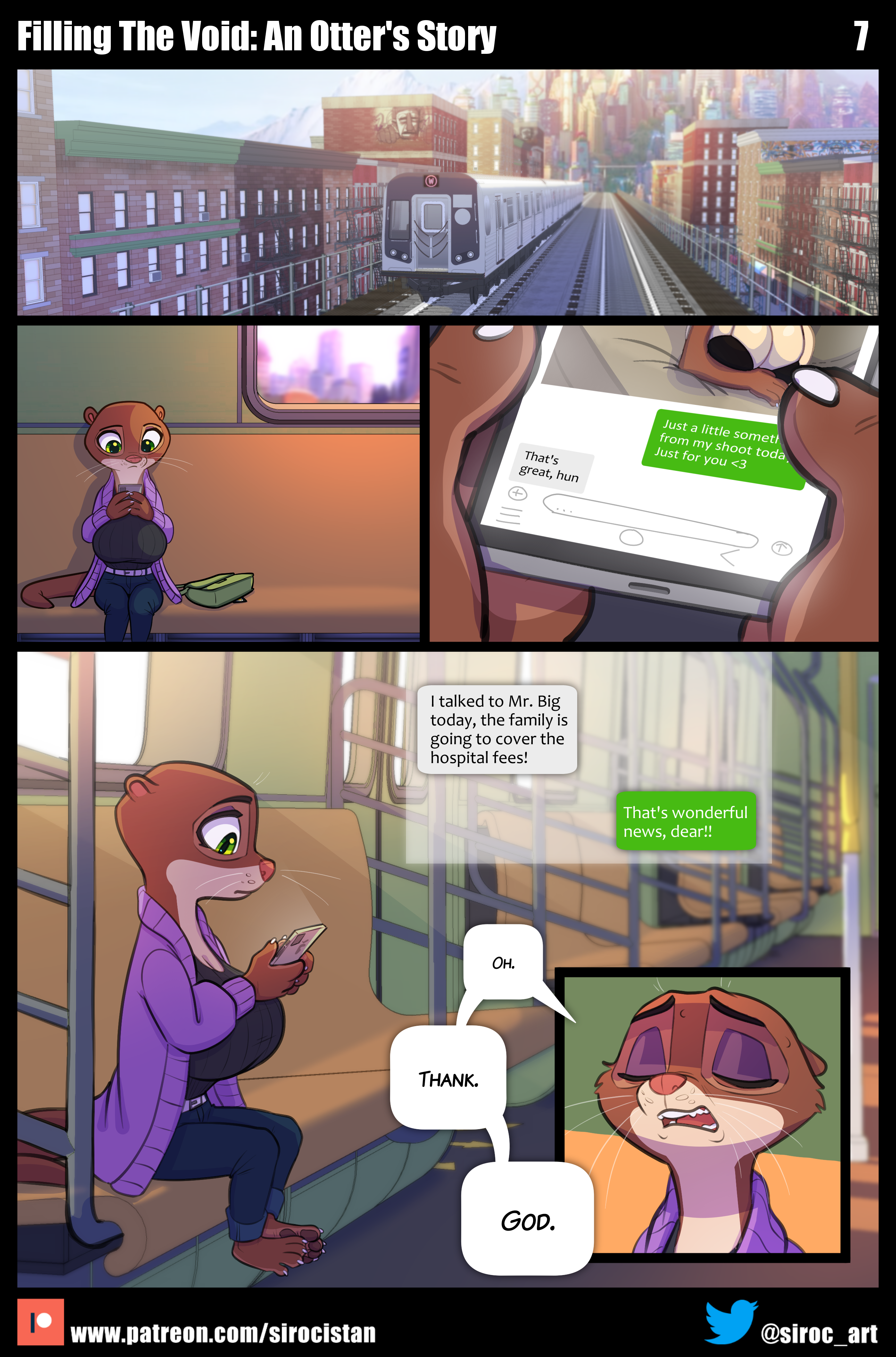 Filling The Void: An Otter's Story Zootopia – page 7