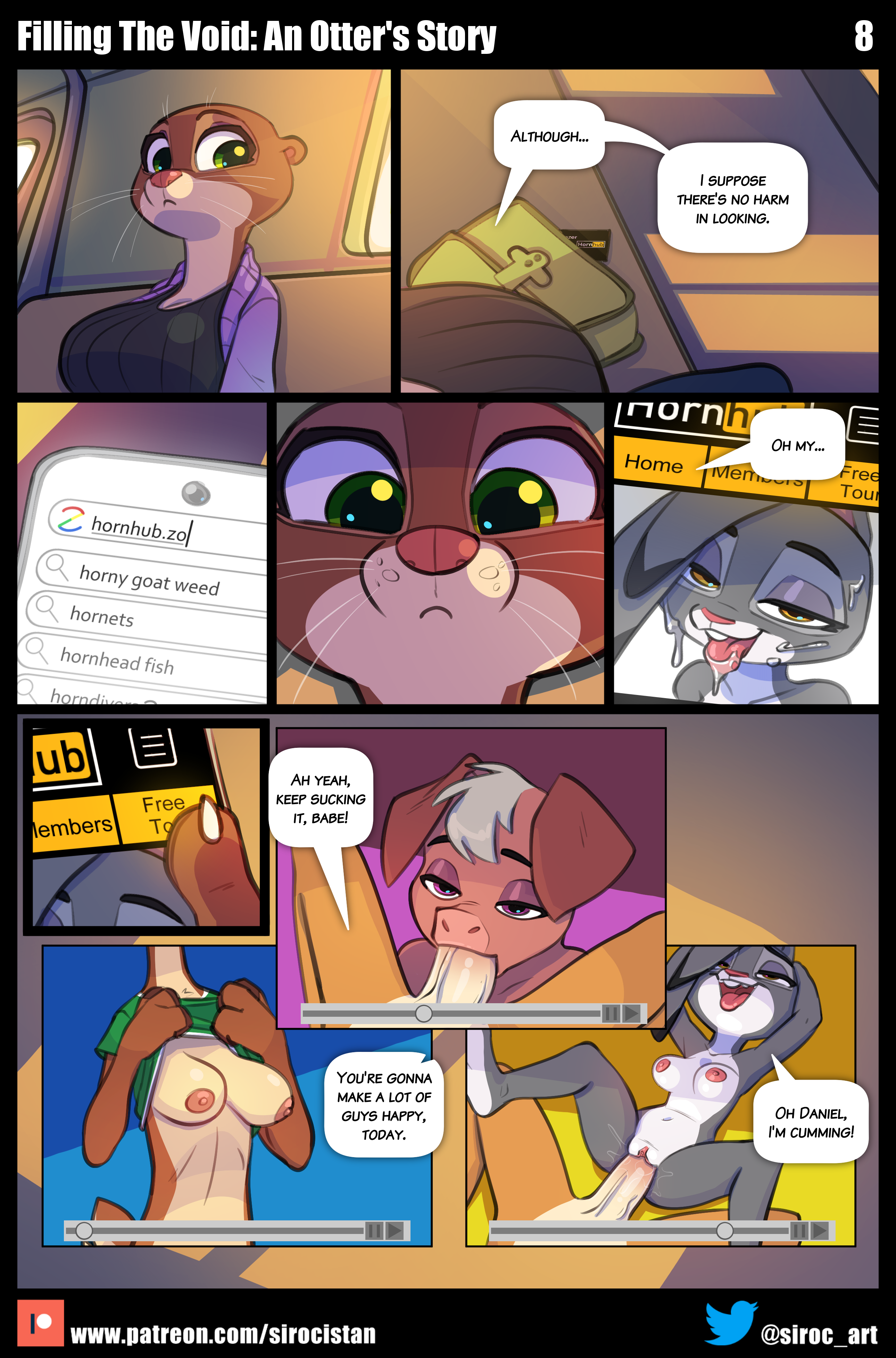 Filling The Void: An Otter's Story Zootopia – page 8