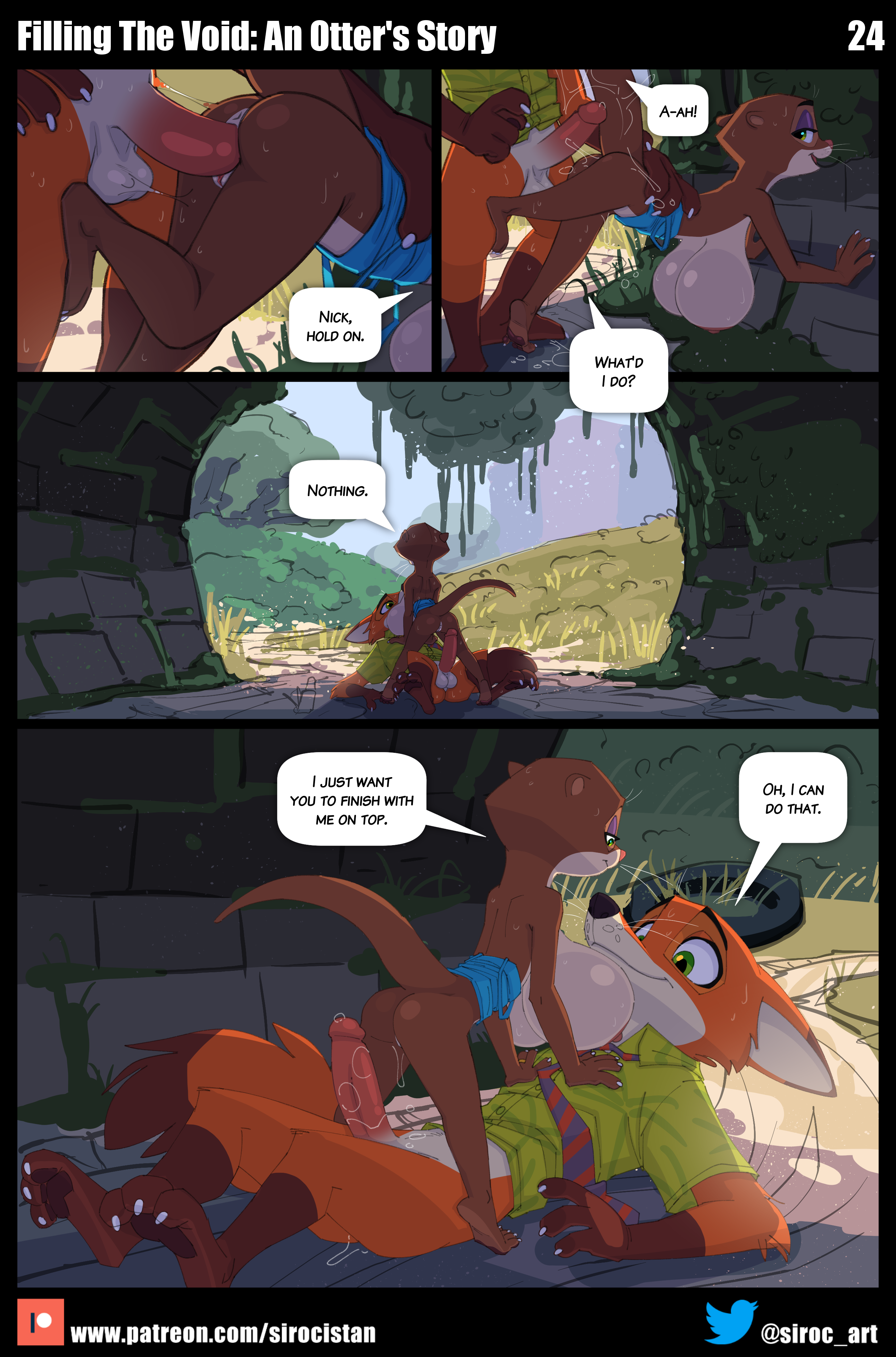 Filling The Void: An Otter's Story Zootopia – page 24