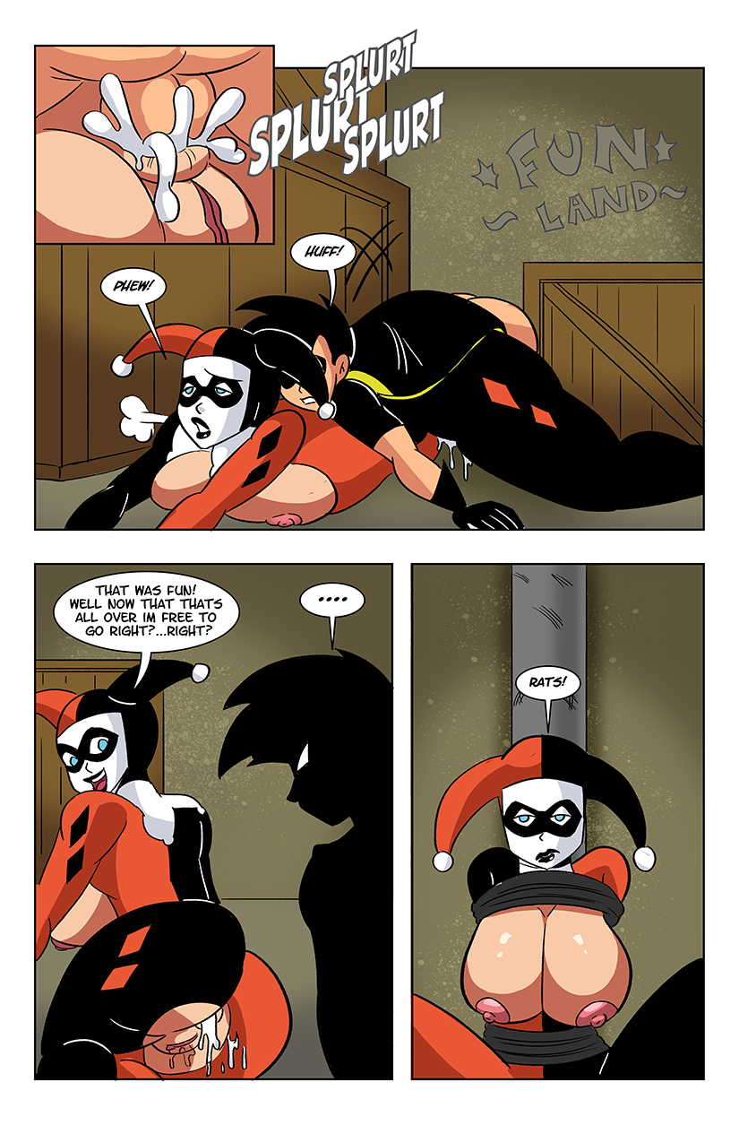 Harley and Robin in The Deal Batman – page 8