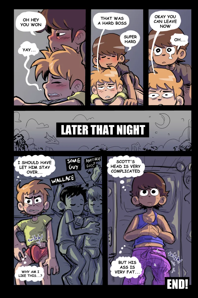 Scott Pilgrim x Big Neil – Gaiden Player Two gay manga – page 9