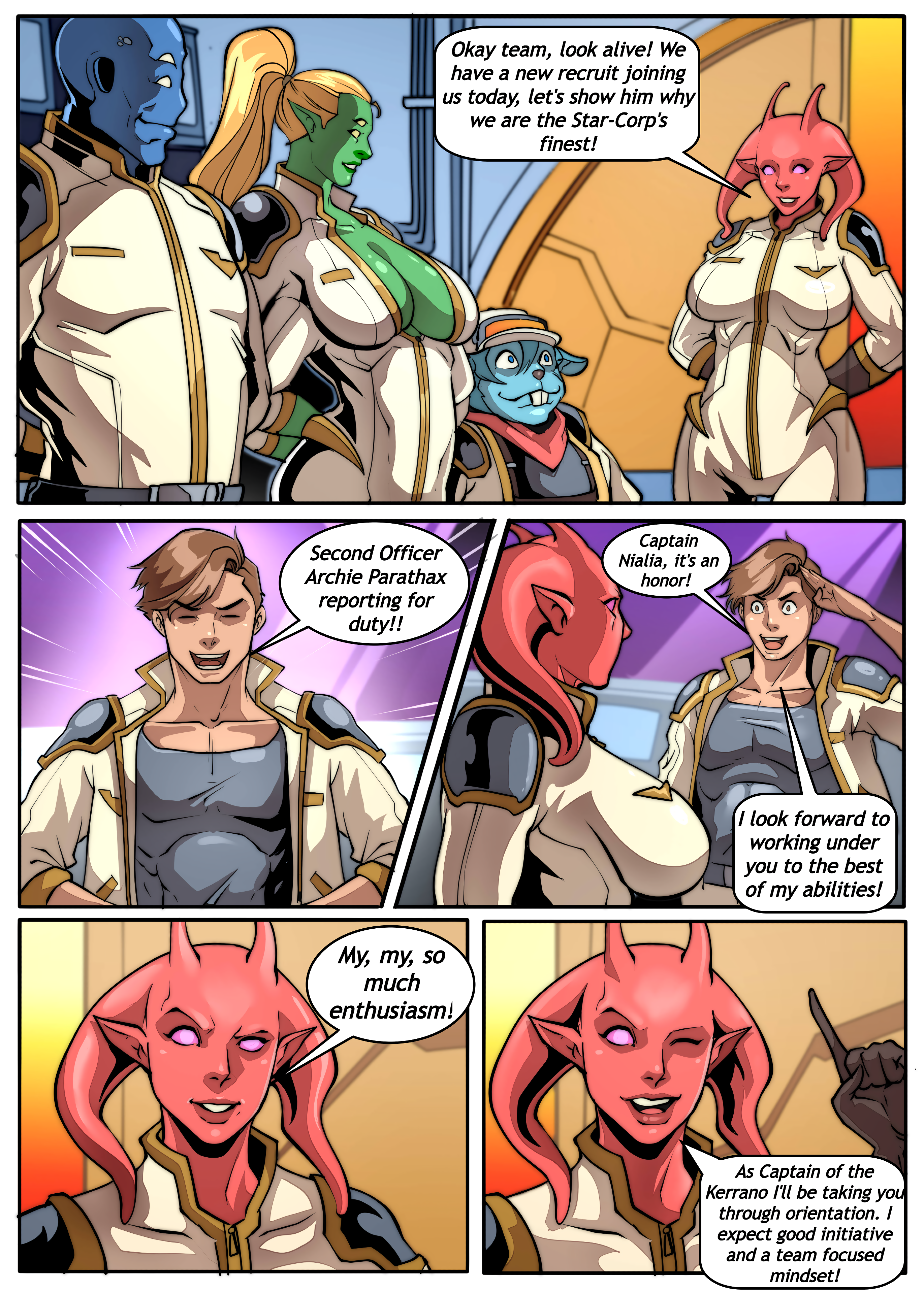 Galaxy of Scum: A Well-Oiled Ship – page 4