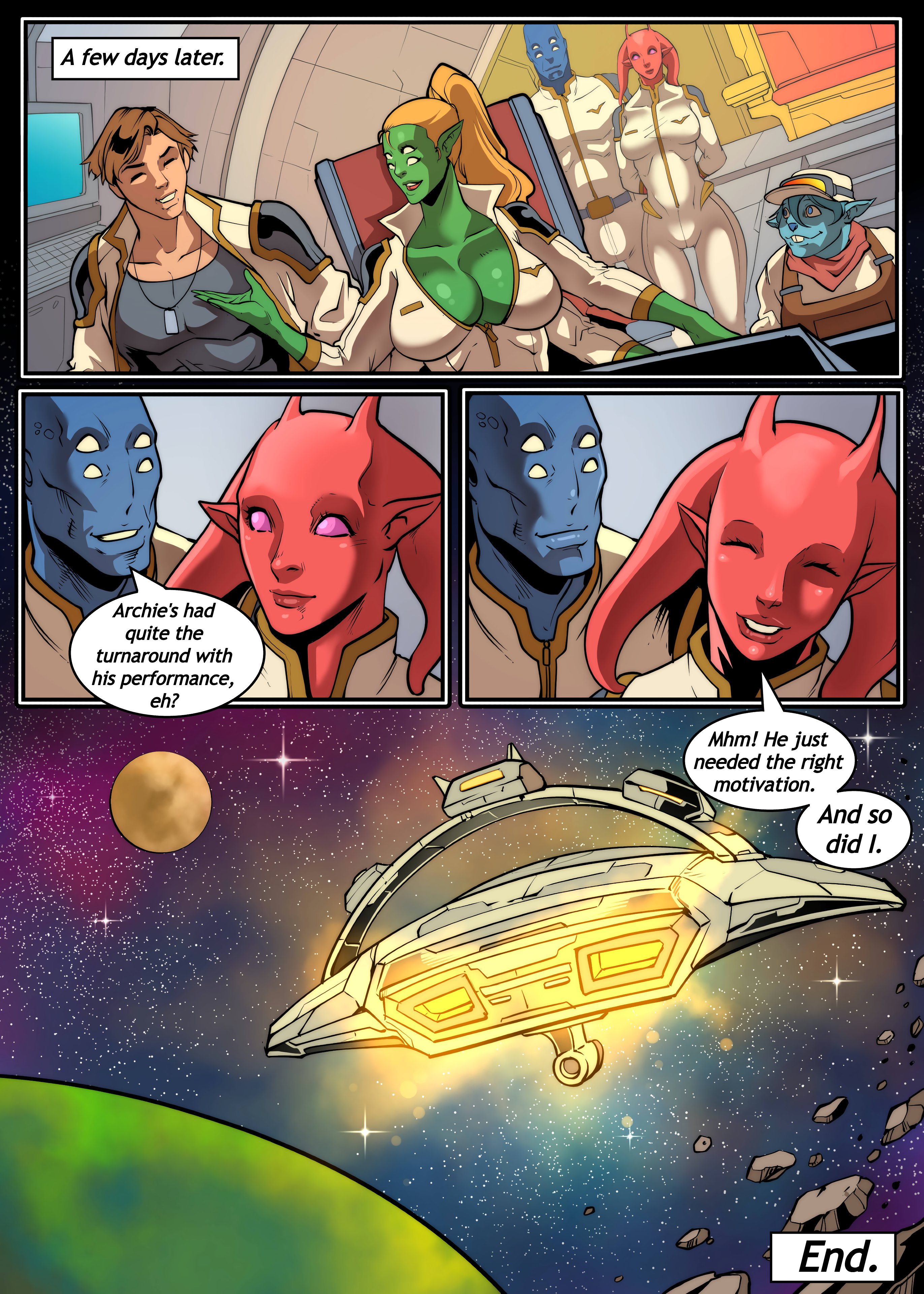 Galaxy of Scum: A Well-Oiled Ship – page 14