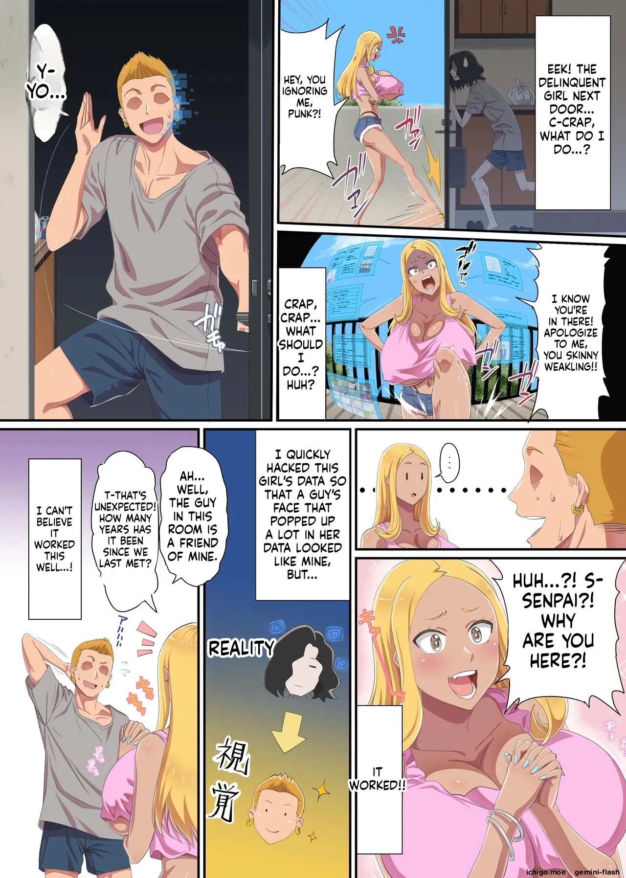 Shikai Jack de NTR Houdai! Gal Mama no Bonyuu mo, Seifuku Joshi no Dekashiri mo, GraDol no Bakunyuu mo Zenbu Ore no Mono – page 4