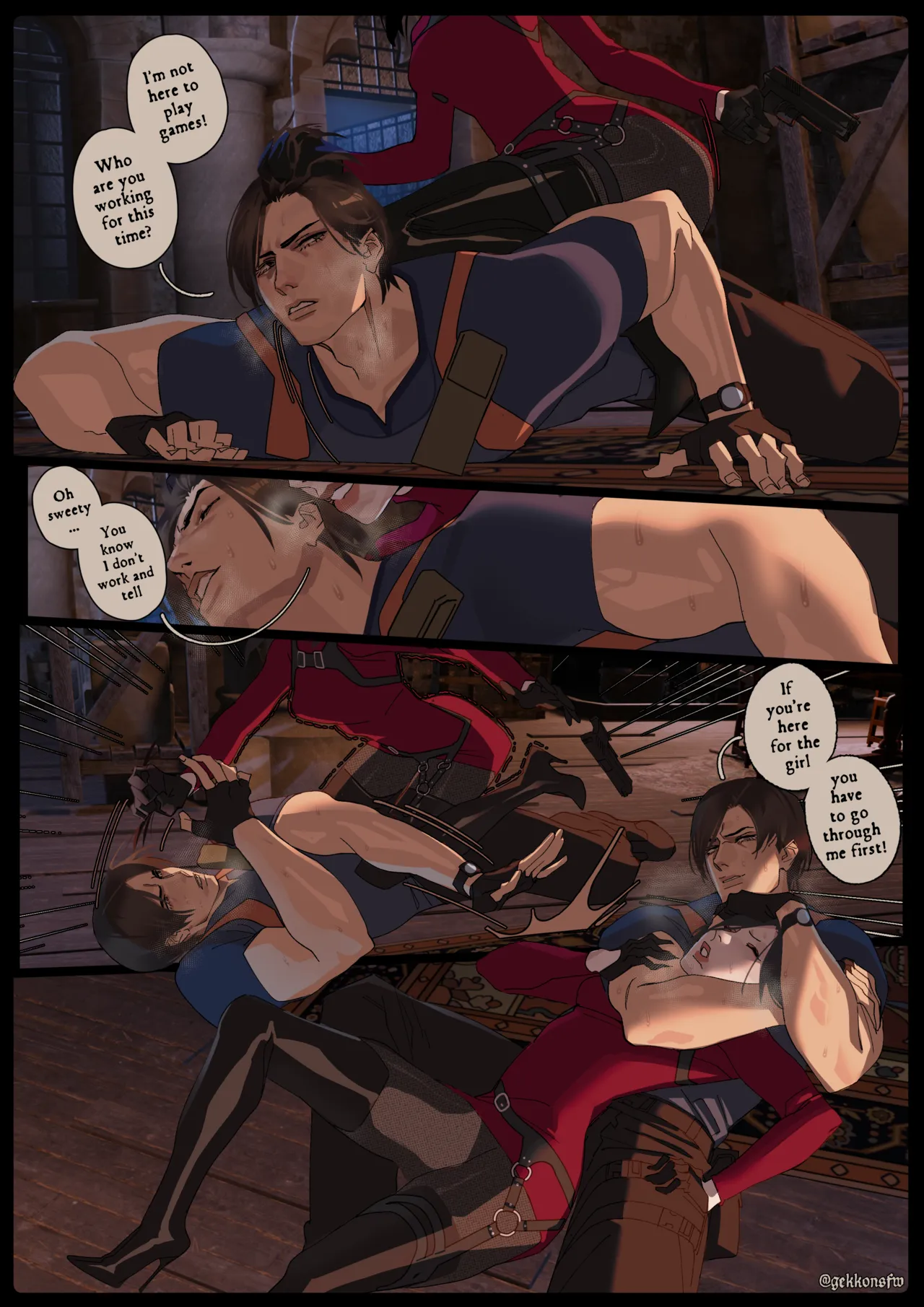 My Spy Situationship - Ch. 1 Resident Evil – page 5