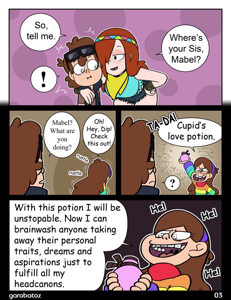 Road To The Club - First Trip Gravity Falls – page 4