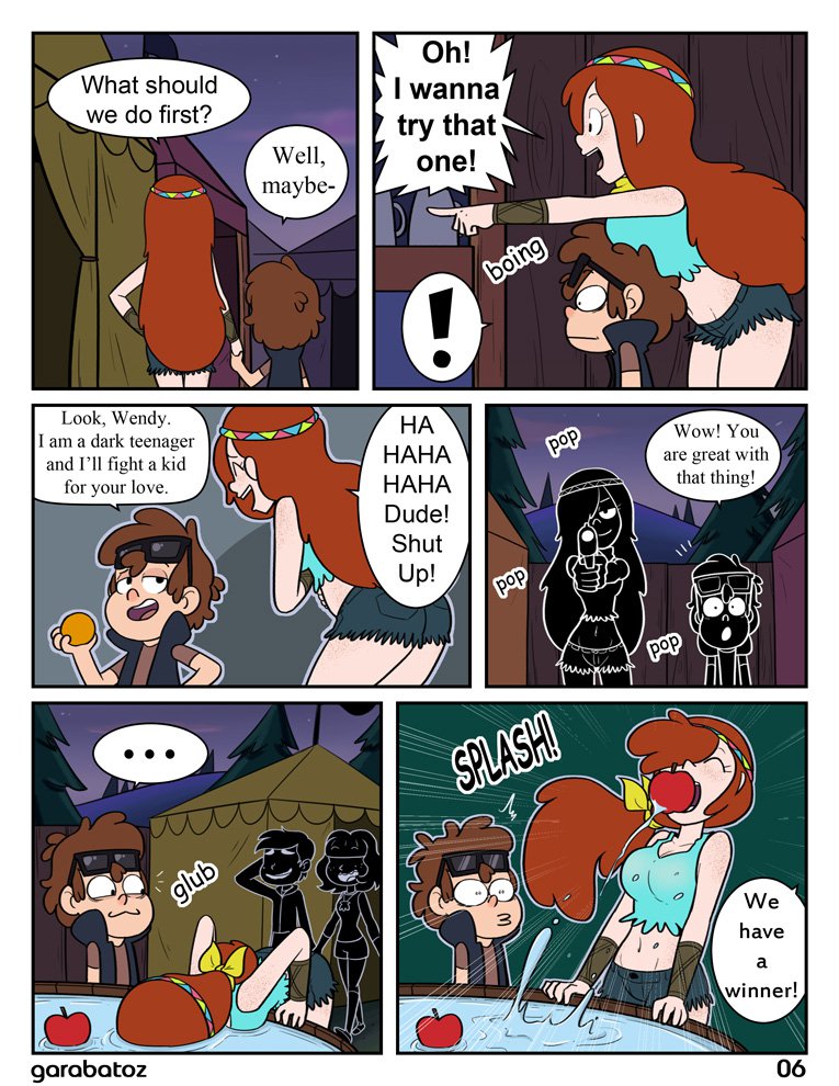 Road To The Club - First Trip Gravity Falls – page 7