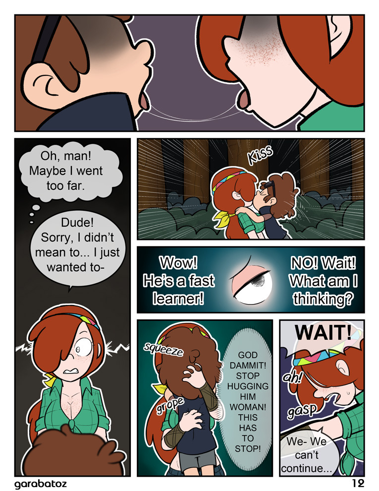 Road To The Club - First Trip Gravity Falls – page 12