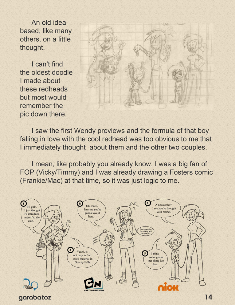 Road To The Club - First Trip Gravity Falls – page 15