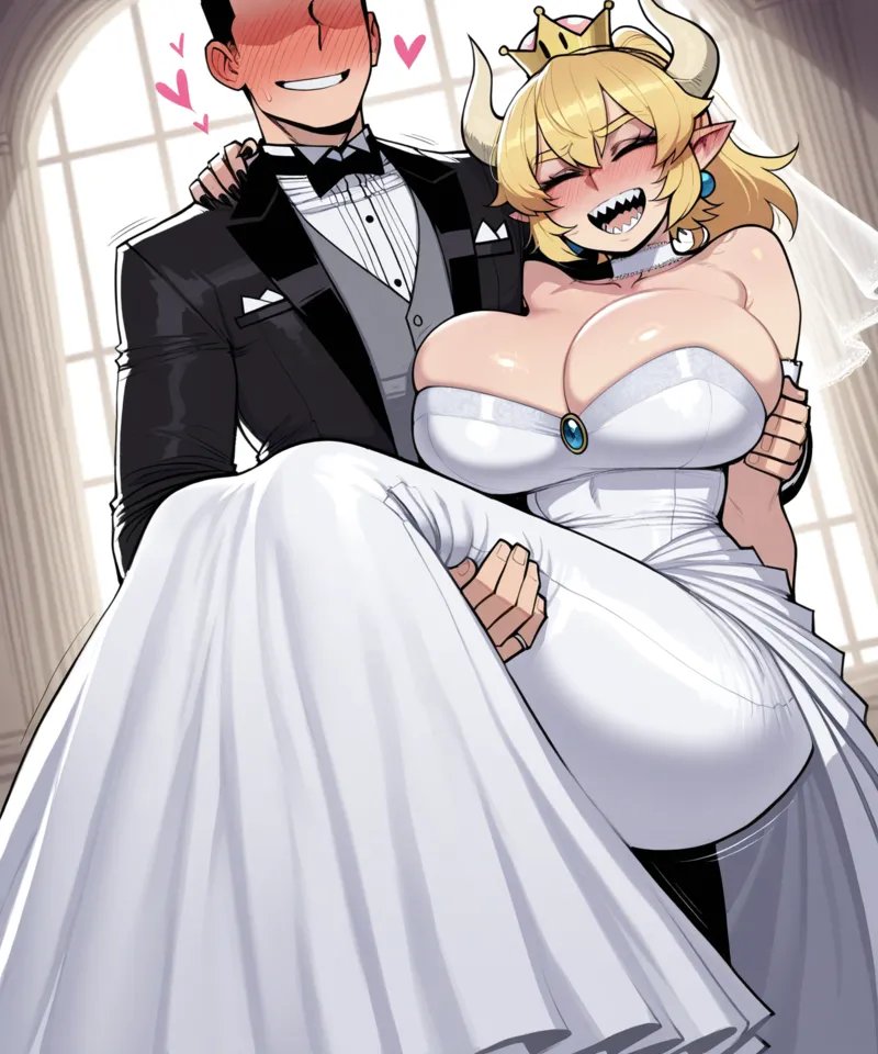 Bowsette feels bad for mario! – page 19