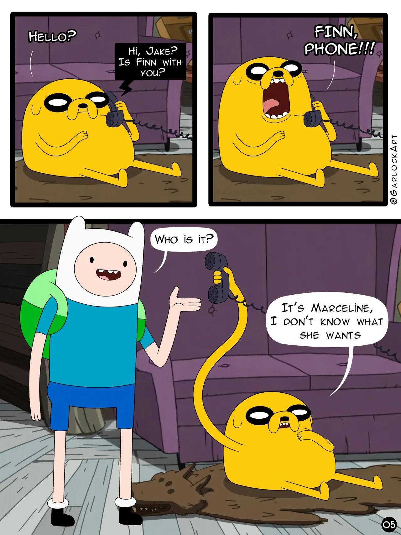 Threesome Time: Naughty Adventures Adventure Time – page 6
