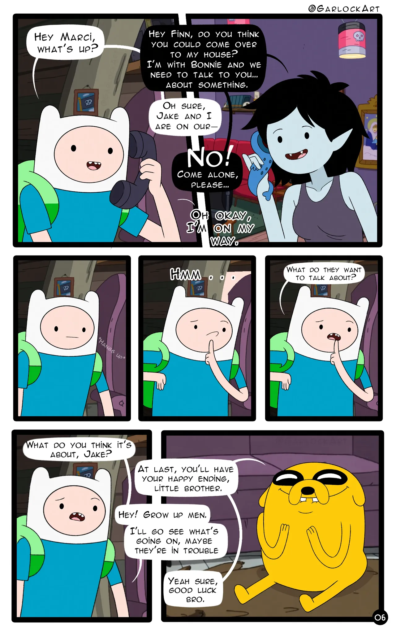 Threesome Time: Naughty Adventures Adventure Time – page 7