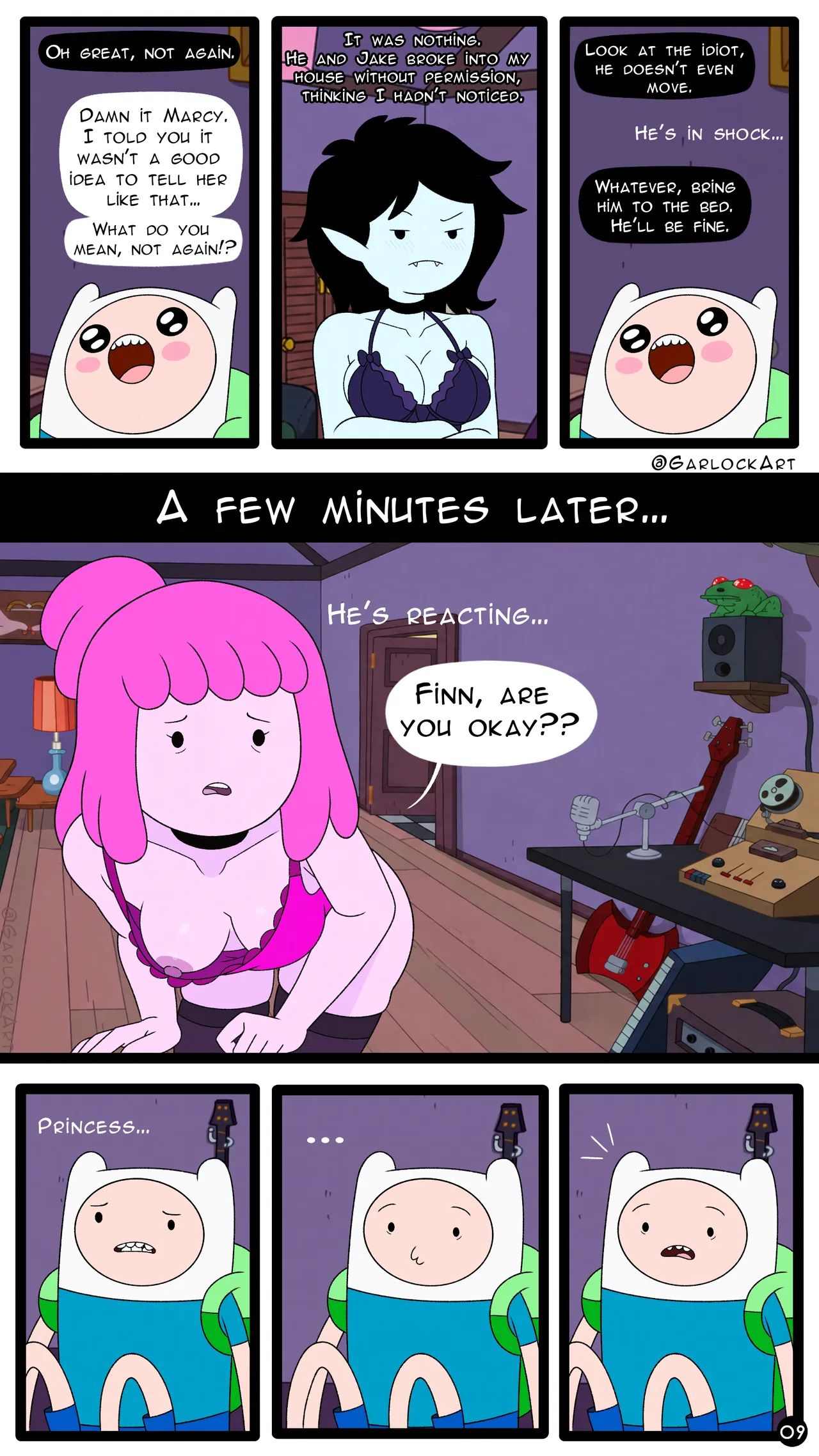 Threesome Time: Naughty Adventures Adventure Time – page 10