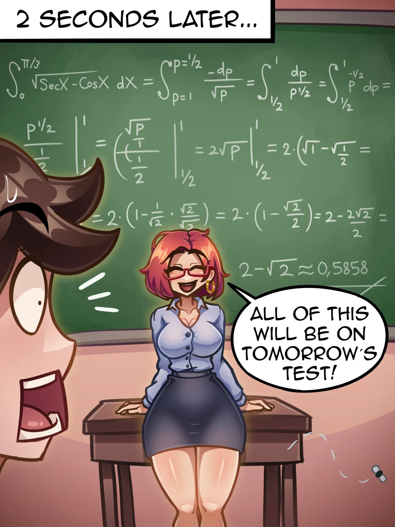 Extra credits – page 8