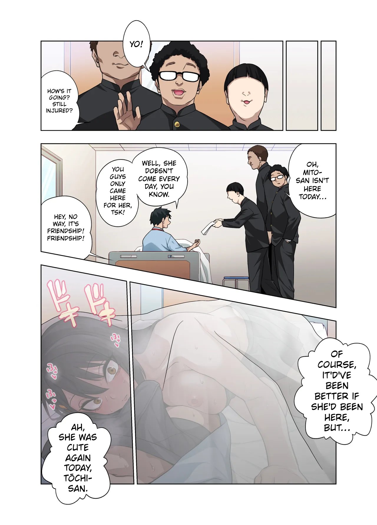 Nuite Moraimakuri Nyuuin Seikatsu ~Tasuketa Cool-Gyaru wa Jitsu wa Sukebe deshita~ – page 37