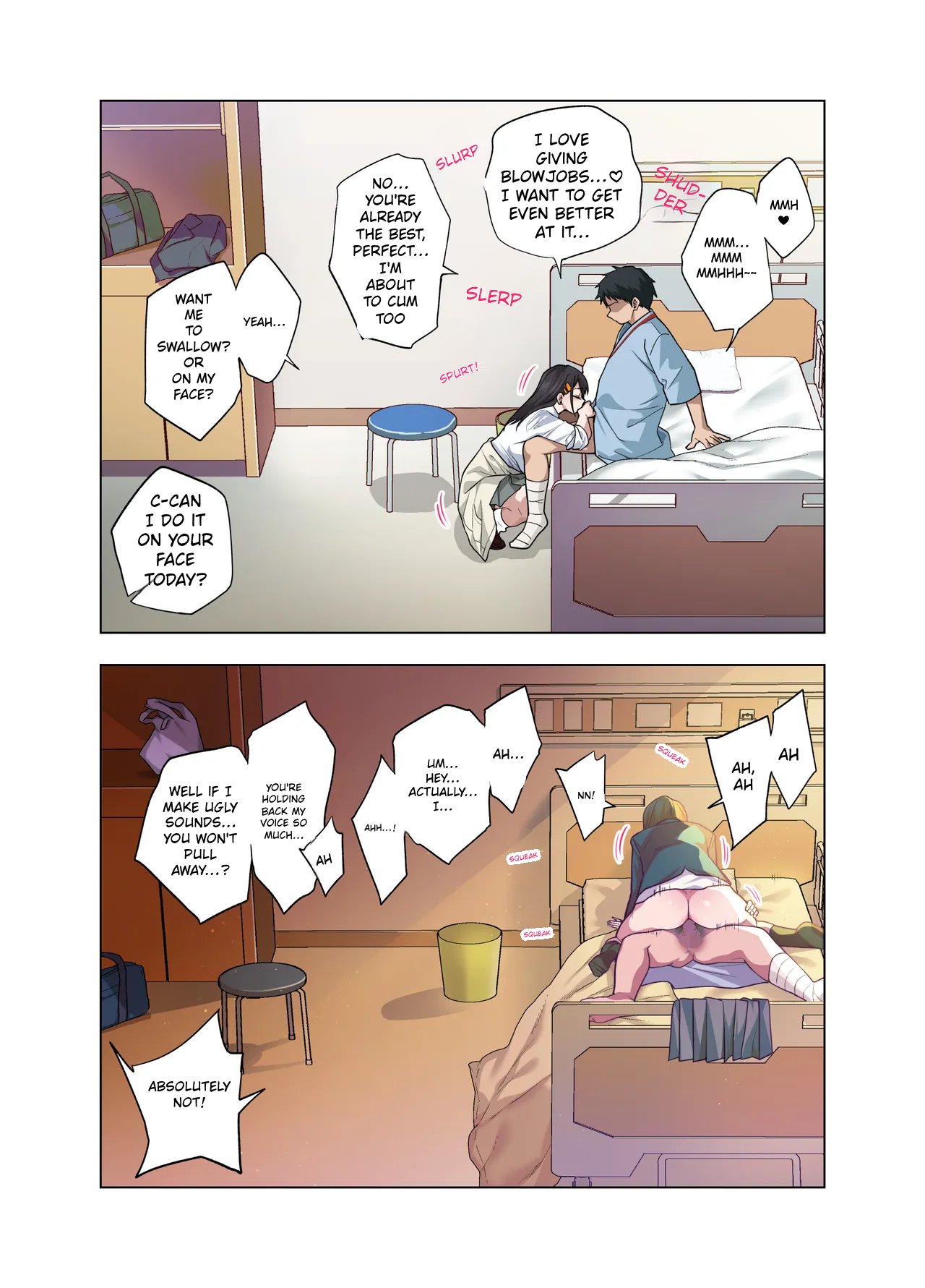 Nuite Moraimakuri Nyuuin Seikatsu ~Tasuketa Cool-Gyaru wa Jitsu wa Sukebe deshita~ – page 51