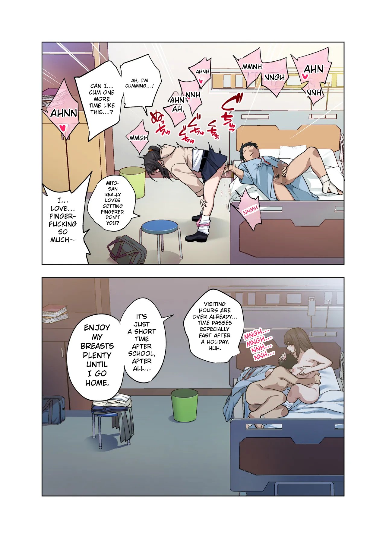 Nuite Moraimakuri Nyuuin Seikatsu ~Tasuketa Cool-Gyaru wa Jitsu wa Sukebe deshita~ – page 52