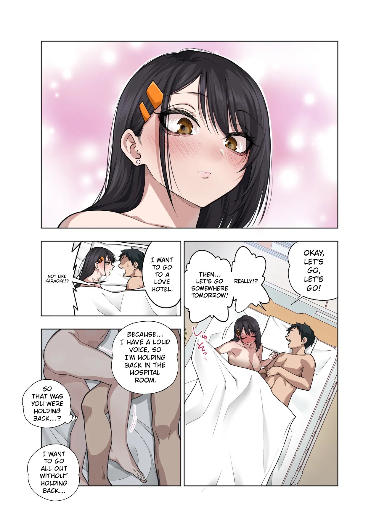 Nuite Moraimakuri Nyuuin Seikatsu ~Tasuketa Cool-Gyaru wa Jitsu wa Sukebe deshita~ – page 56