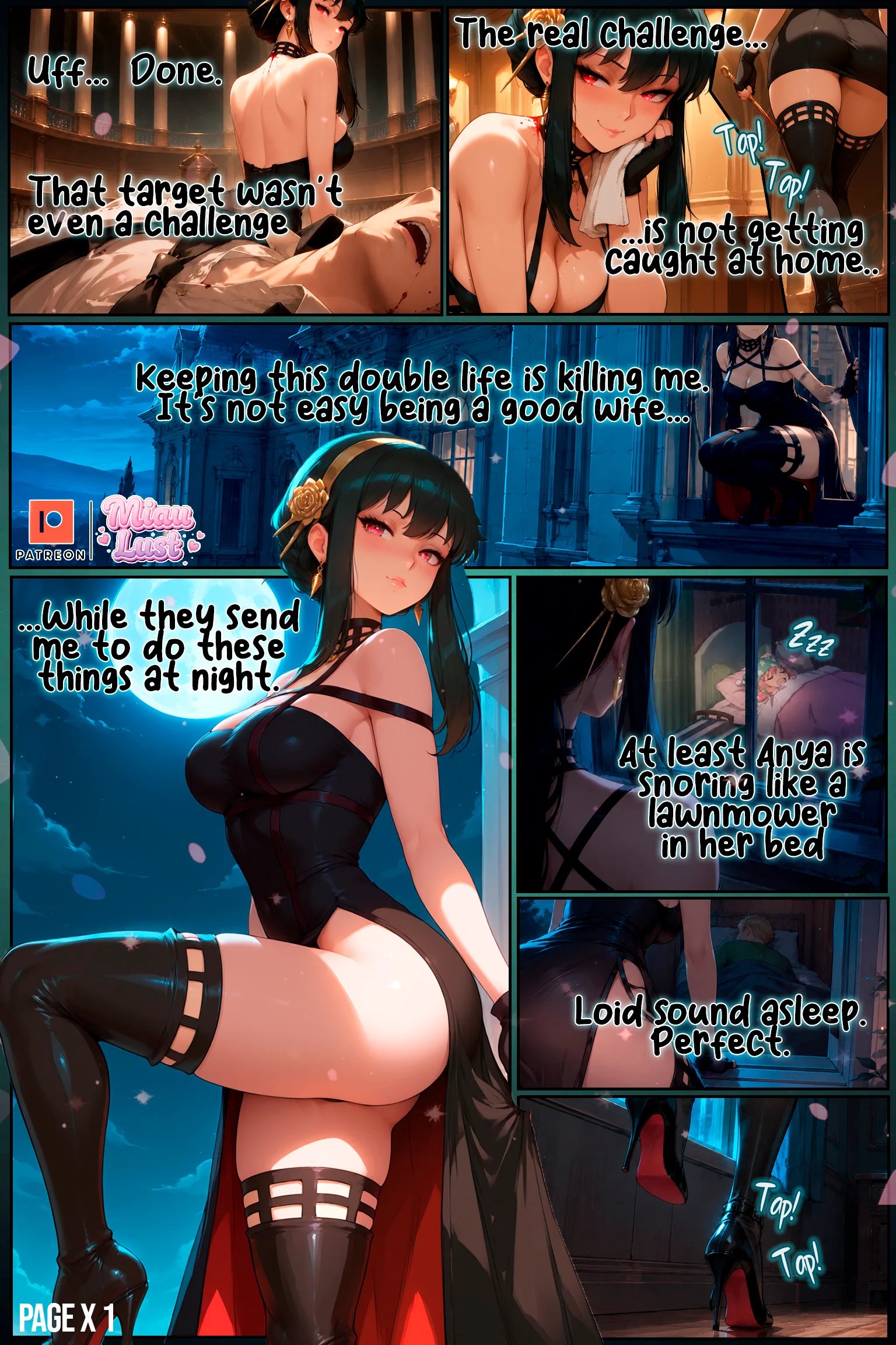 Spy X Slut ! x Miaulust – page 4