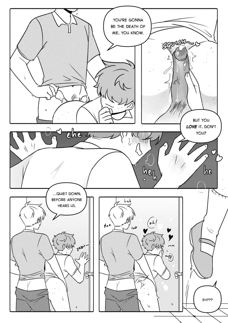 Boyfriends Extra 4 – Nerd x Prep gay manga – page 10