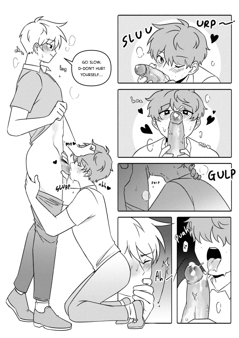 Boyfriends Extra 4 – Nerd x Prep gay manga – page 8