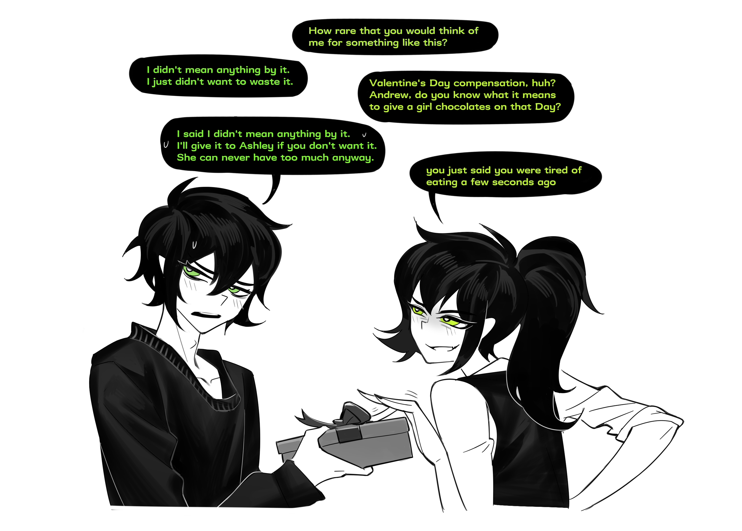 God...give me another chance. The Coffin of Andy and Leyley – page 45