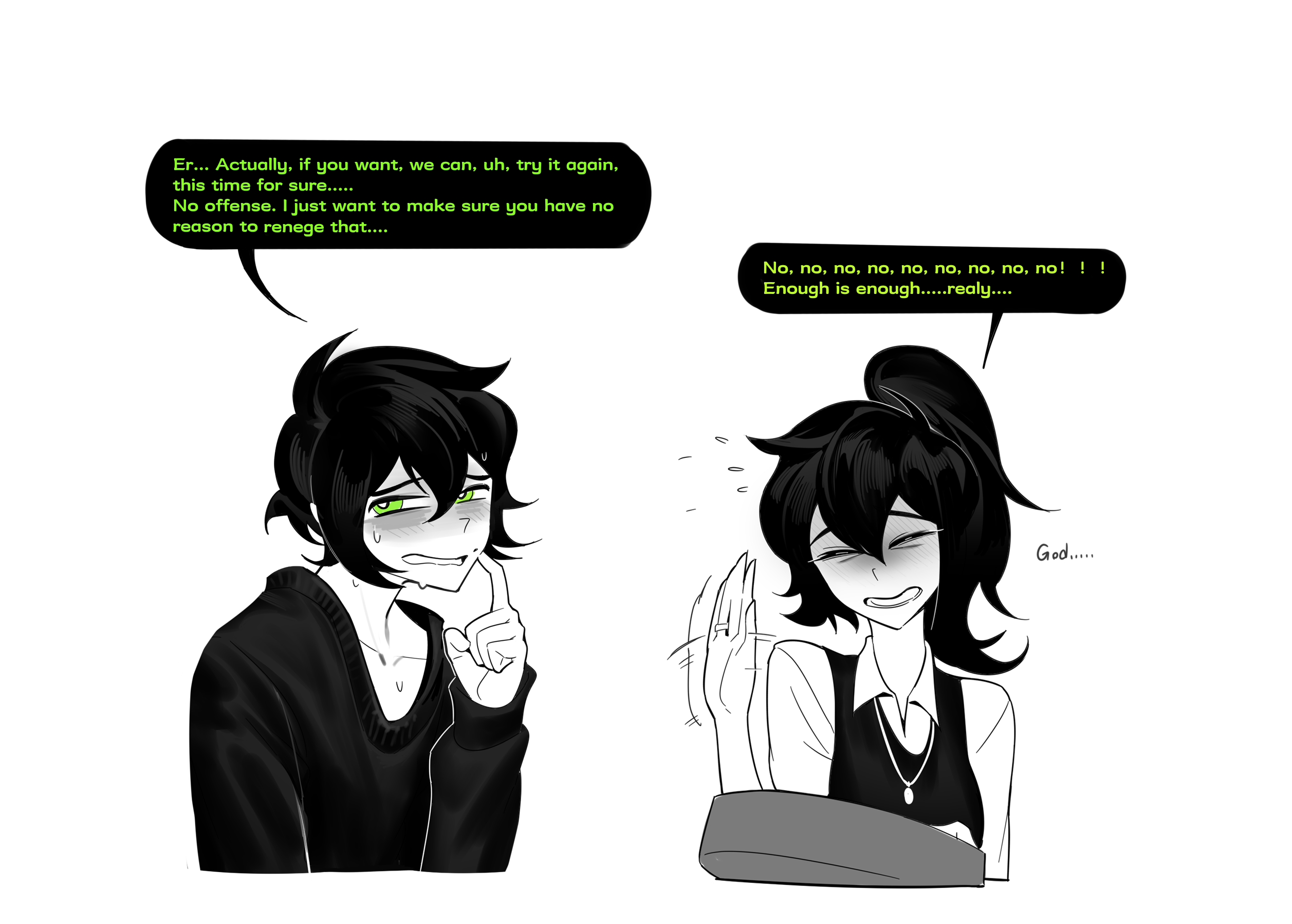 God...give me another chance. The Coffin of Andy and Leyley – page 56