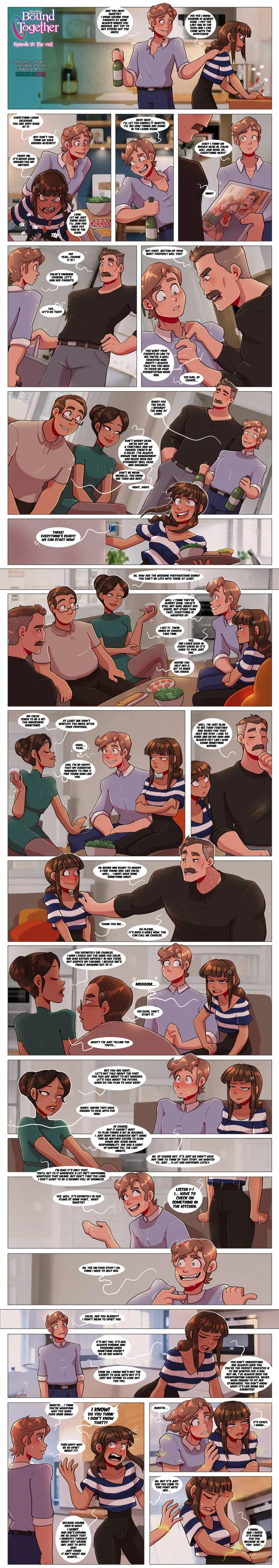 Bound Together 3 – Night Out – page 28