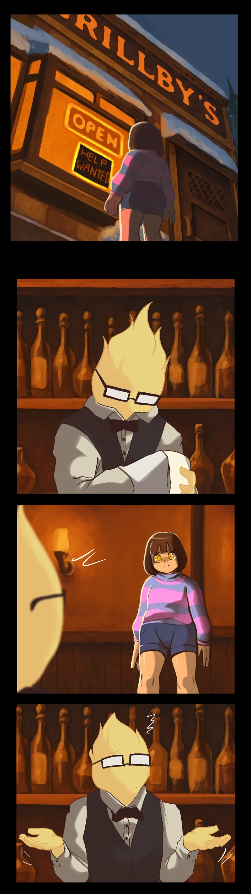Frisk’s Hypnotic Adventures (Remastered) gay manga – page 11
