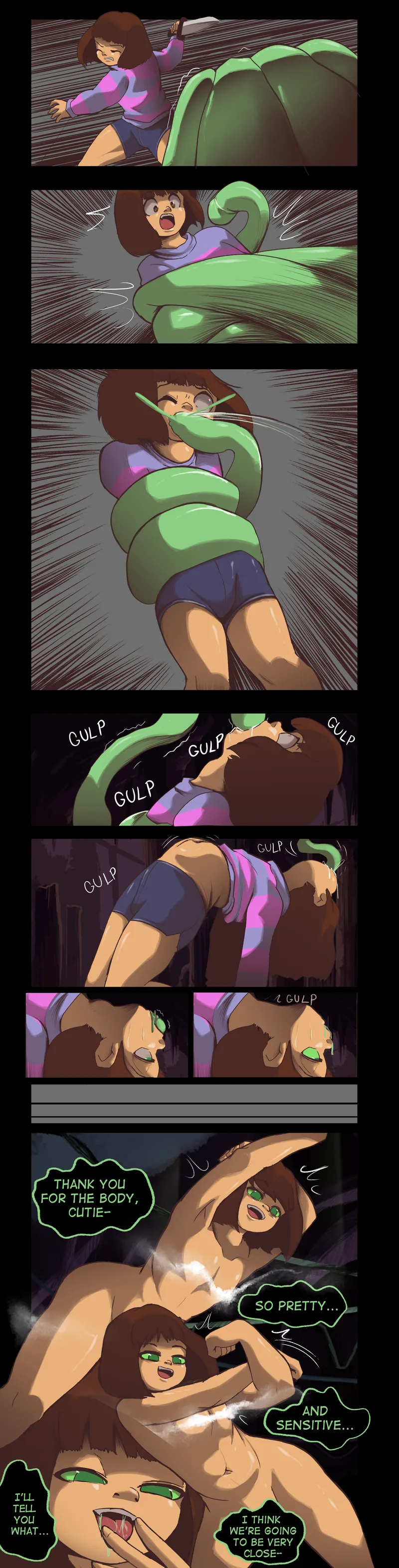Frisk’s Hypnotic Adventures (Remastered) gay manga – page 5