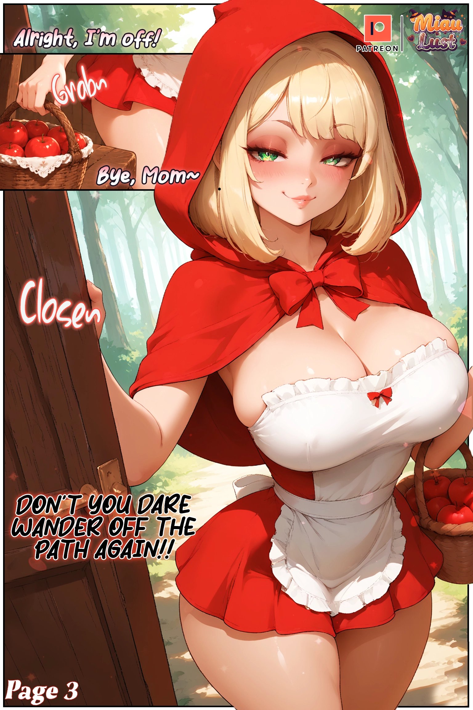 Not so little red riding Hood – page 5