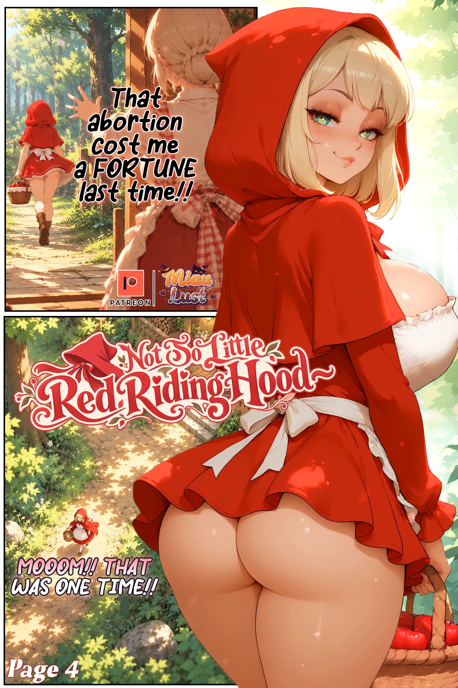 Not so little red riding Hood – page 6