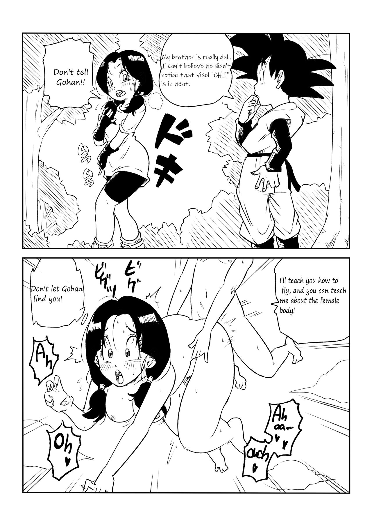 Thank You for Teaching me how to Fly Dragon Ball – page 9