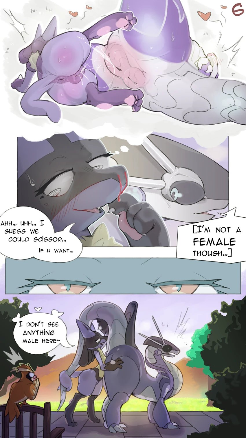 Lucario meets miraidon – page 6
