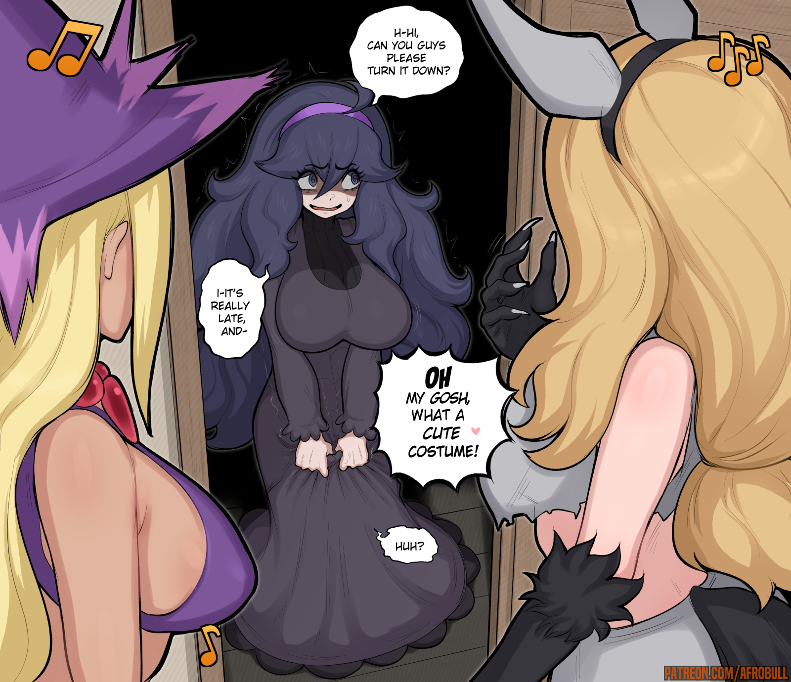 Halloween: Hex Maniac (Little Tits/Big Tits Variation) Pokemon – page 11