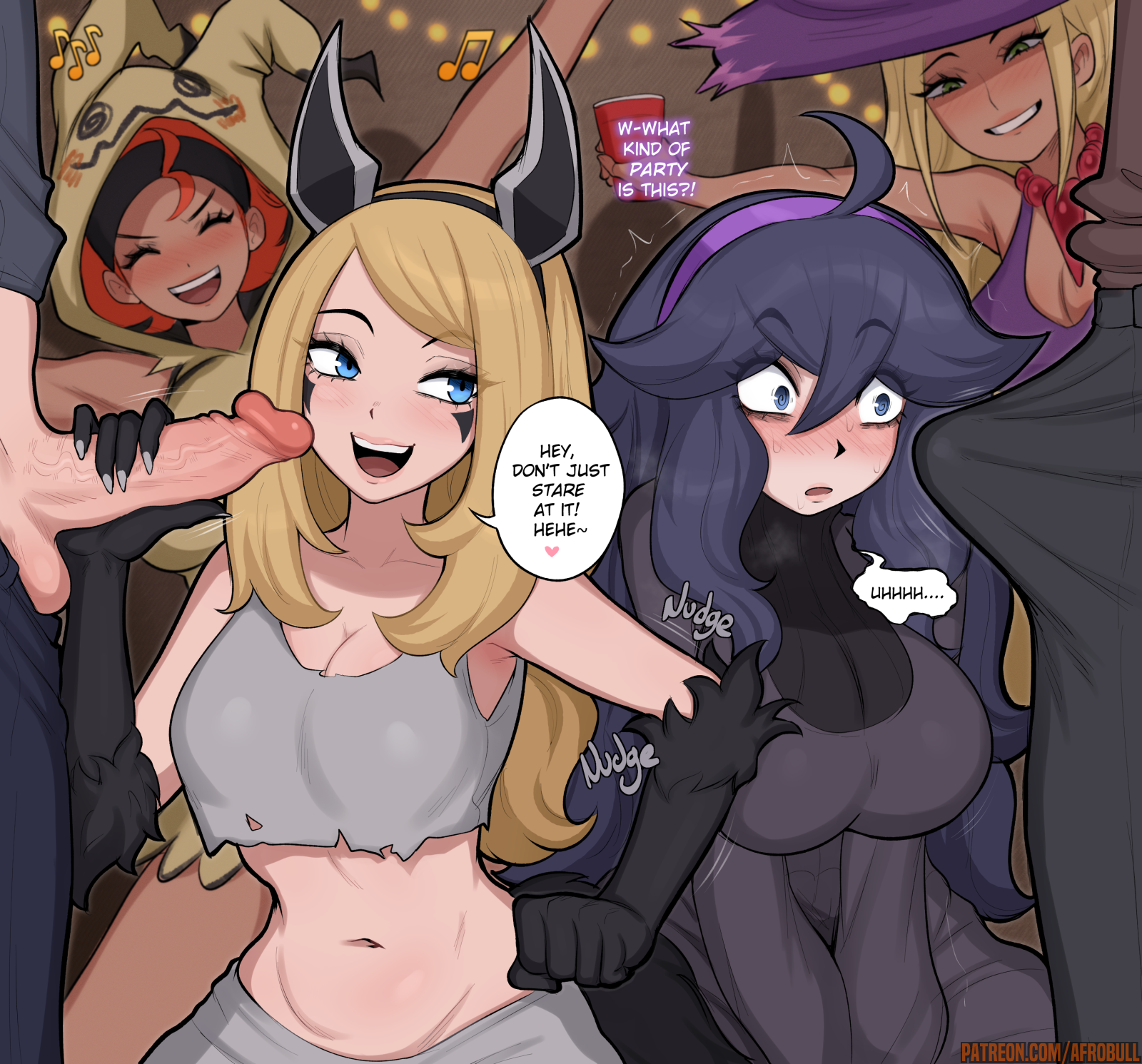Halloween: Hex Maniac (Little Tits/Big Tits Variation) Pokemon – page 12