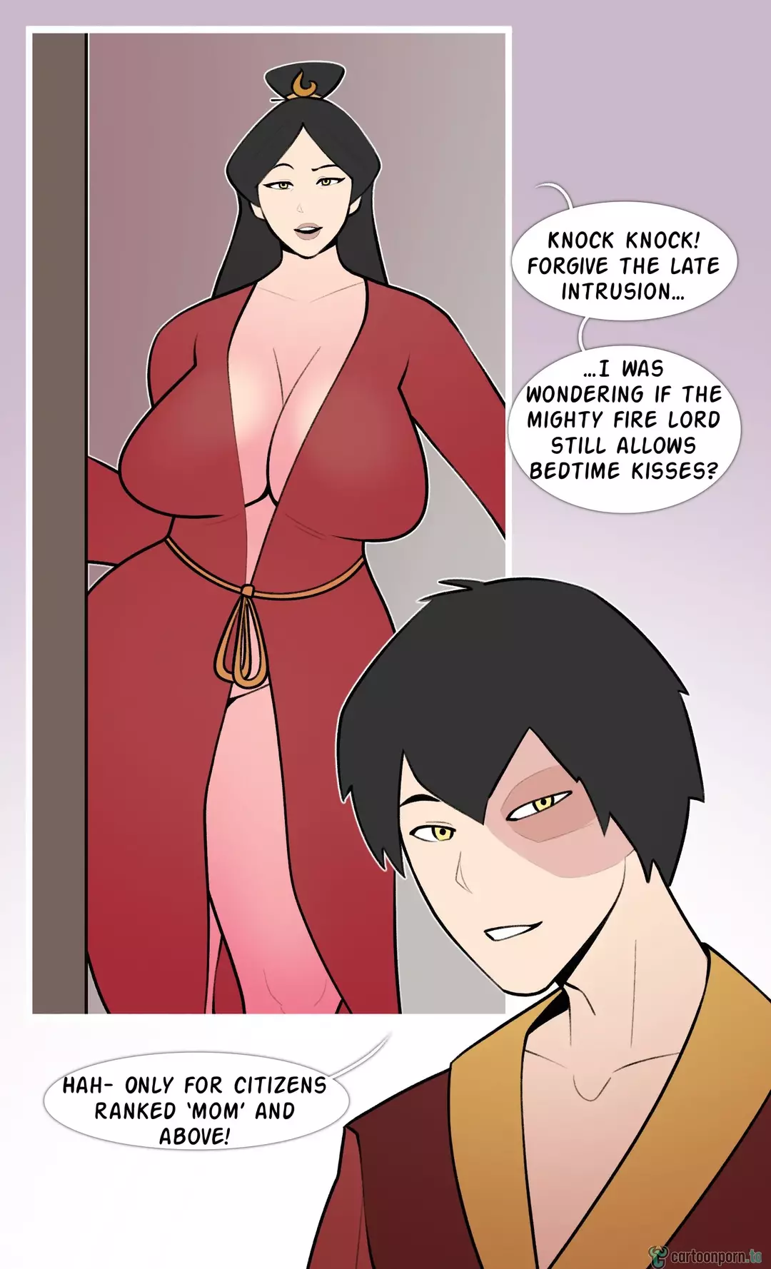 Jopuari Archive - Incest Porn Comic Collection Ursa & Zuko_ Rekindled Fire (on going) – page 1