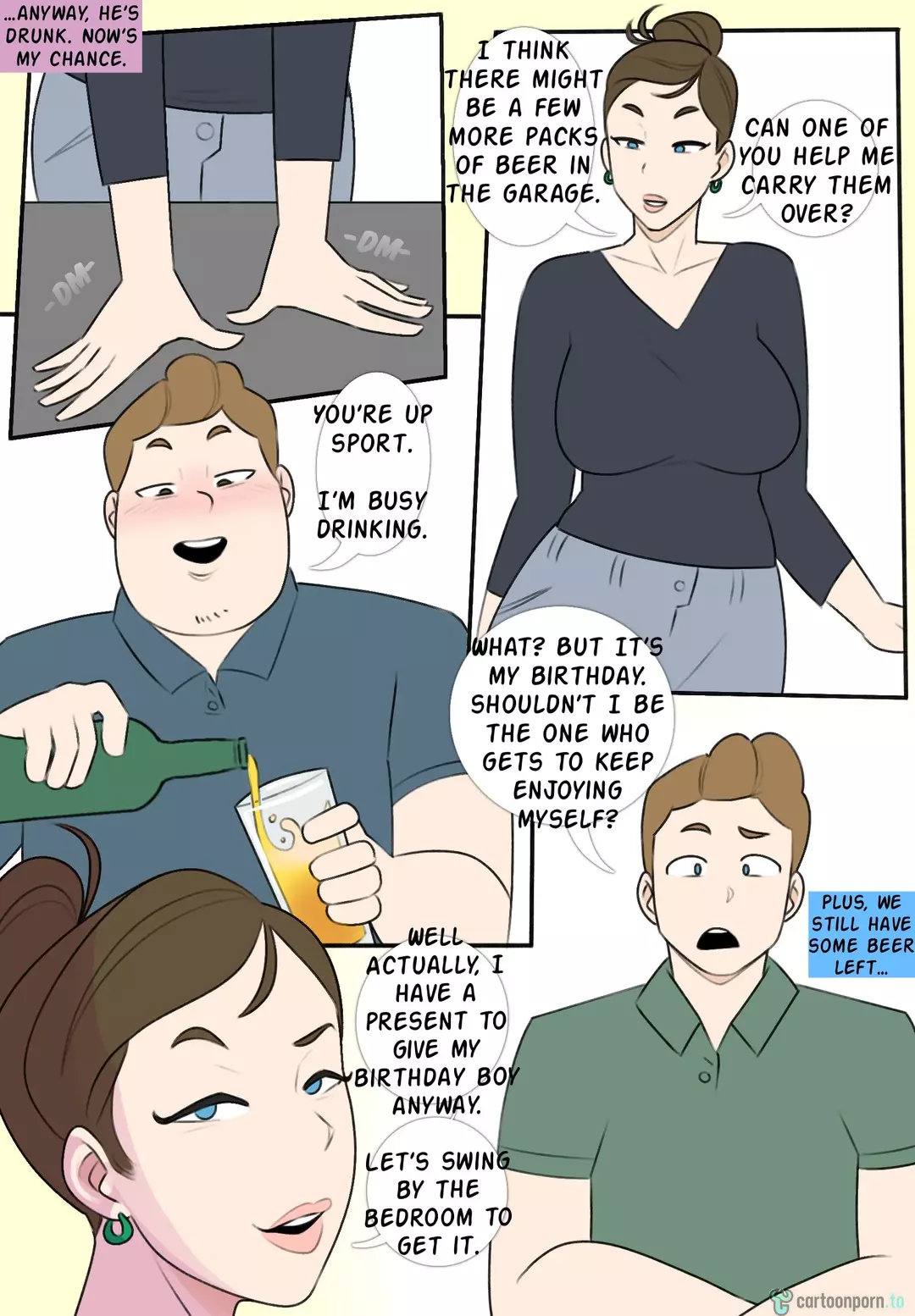 Jopuari Archive - Incest Porn Comic Collection Mom's Unusual Birthday Gift – page 2