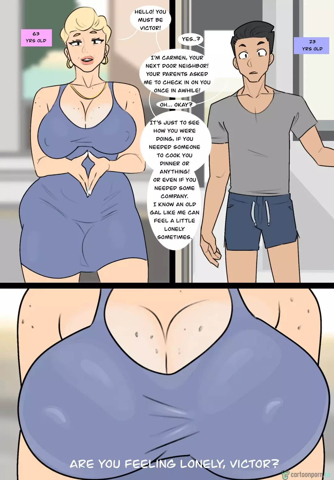 Jopuari Archive - Incest Porn Comic Collection GILF next door – page 1