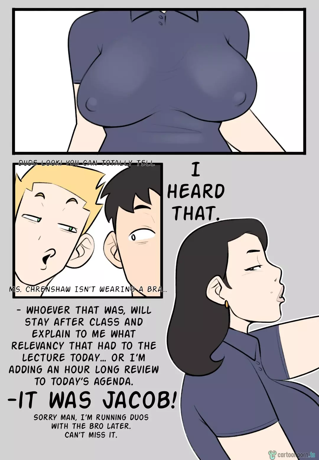 Jopuari Archive - Incest Porn Comic Collection Lecture Distractions – page 1