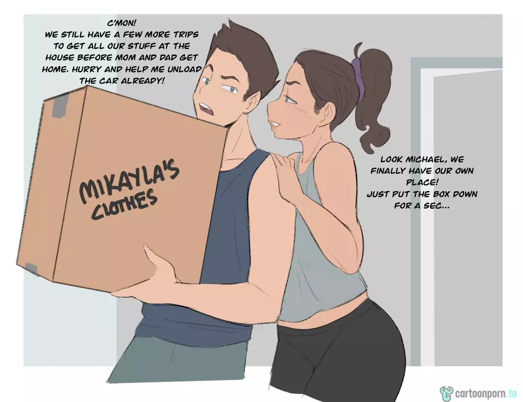 Jopuari Archive - Incest Porn Comic Collection Breaking In The New Apartment – page 1