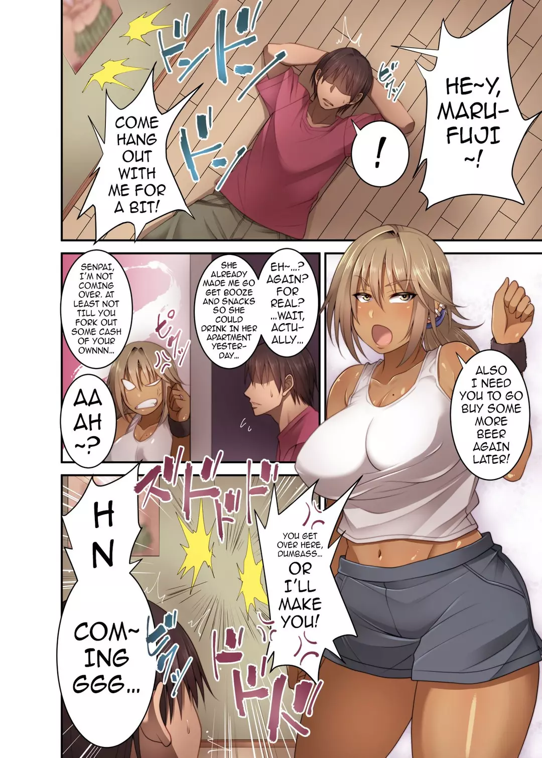 The Story of How I Seduced My Old Still Hard to Deal with Married Senior – page 3