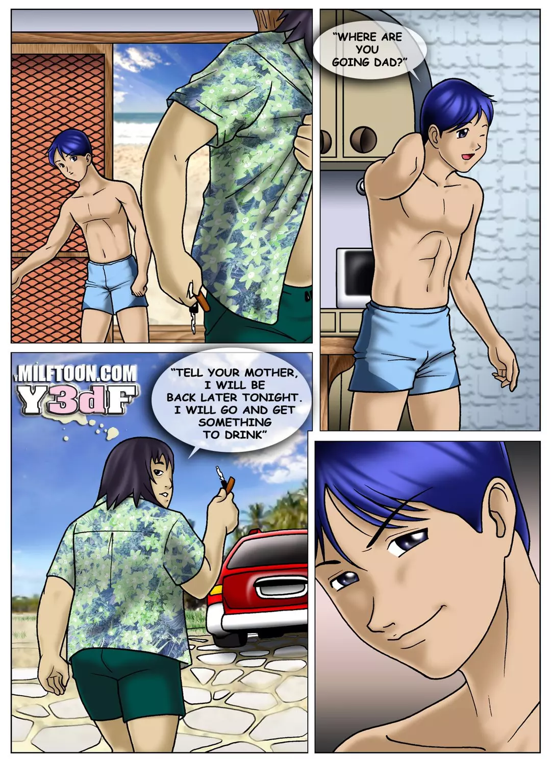 Beach Adventure Chapter 1 – page 3