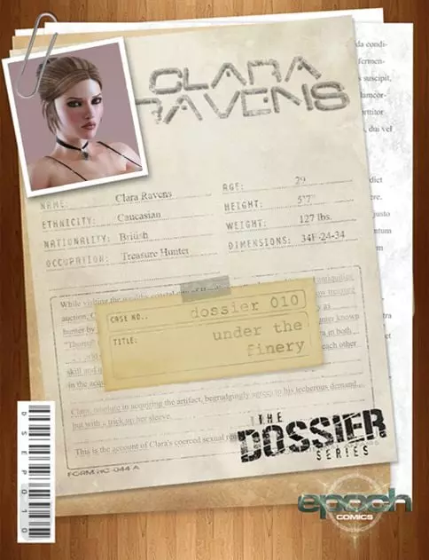 The Dossier Chapter 10 - Under The Finery – page 1