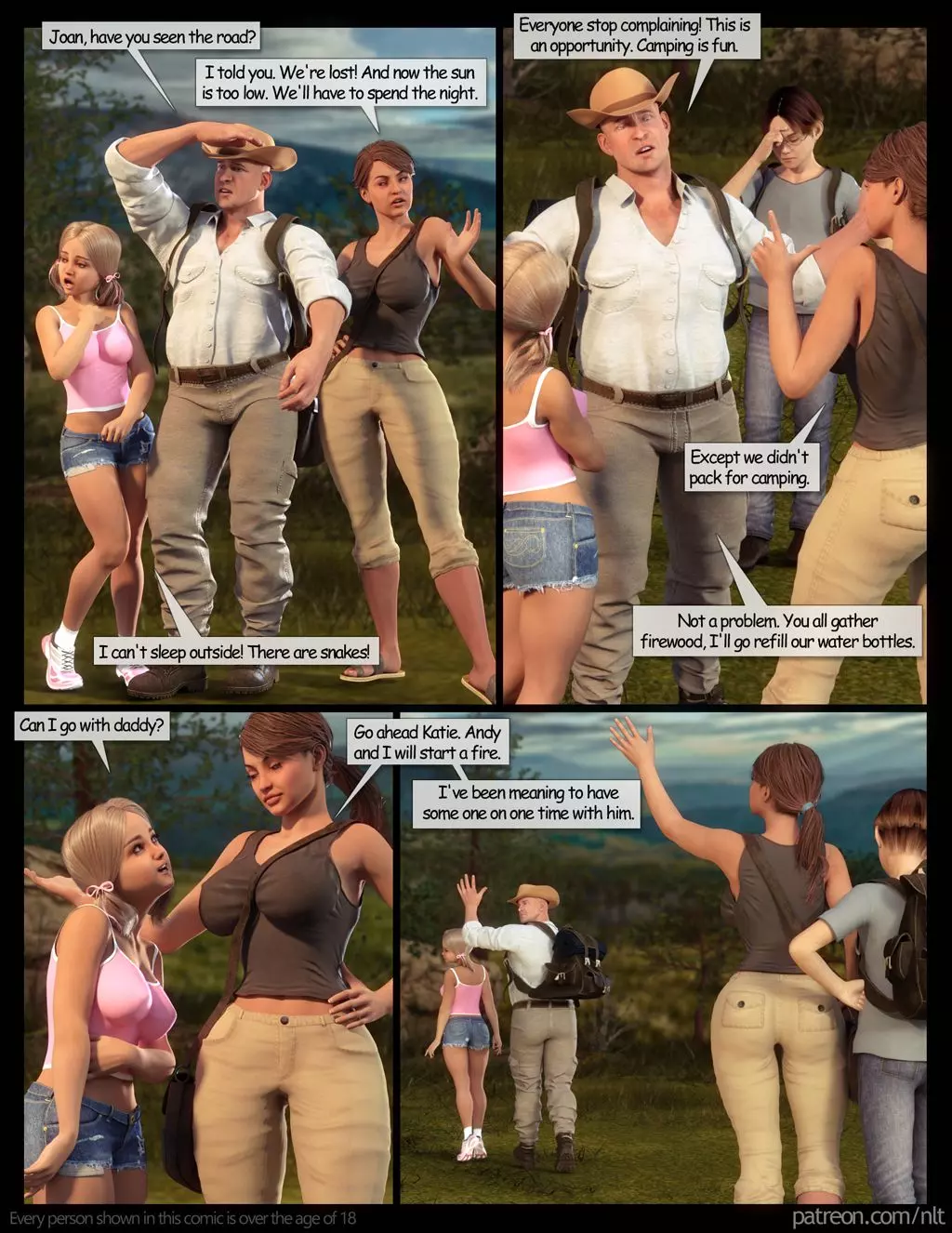 The Family Hike – page 3