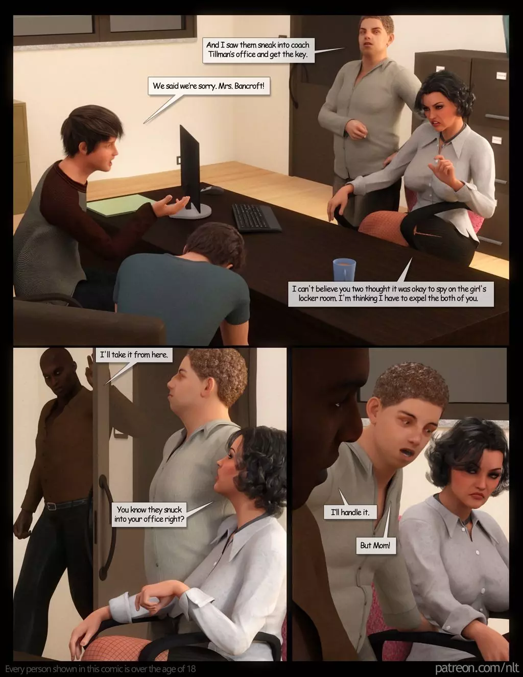 Mother’s Gangbang – page 3