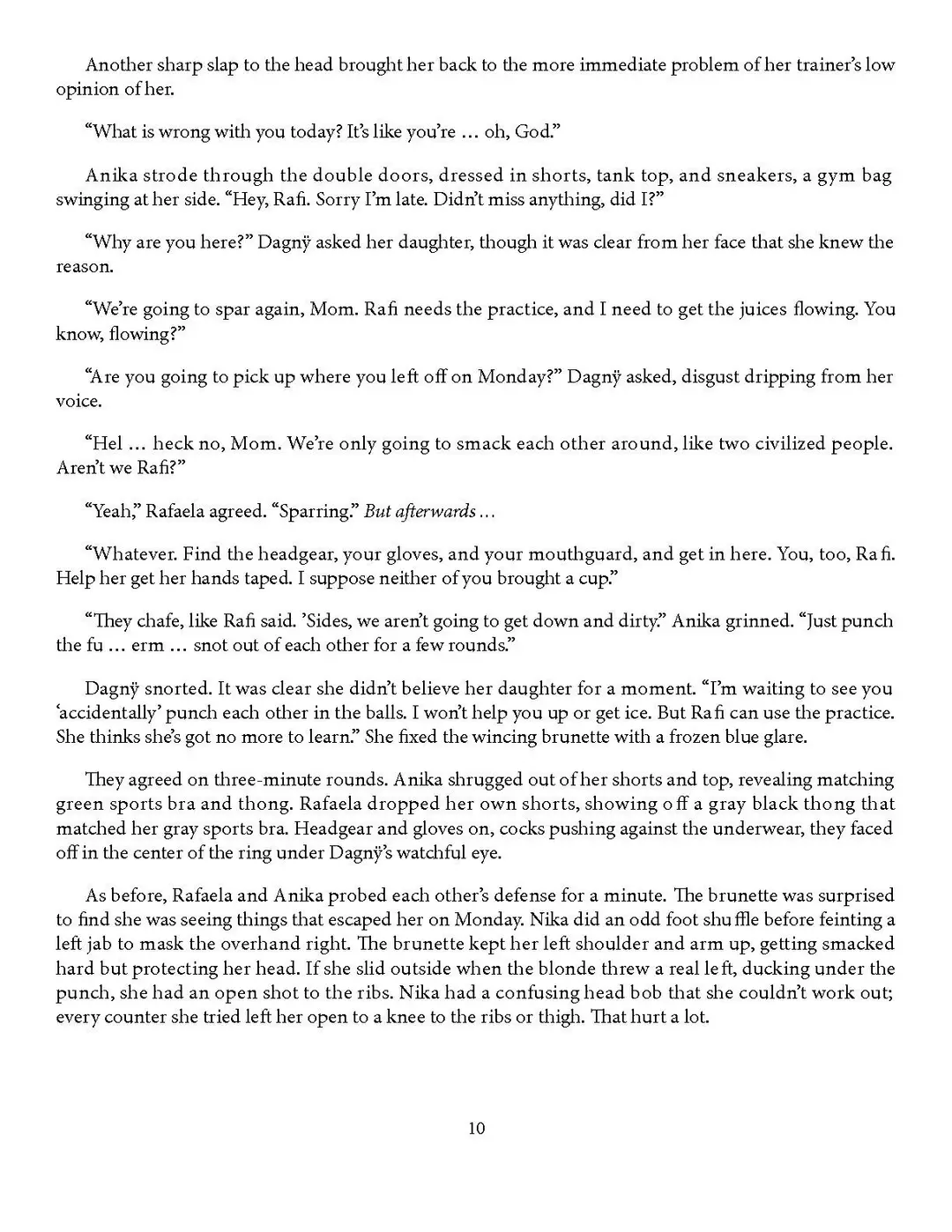 Carnal Competition Chapter 2 - Intro Day 2 – page 2