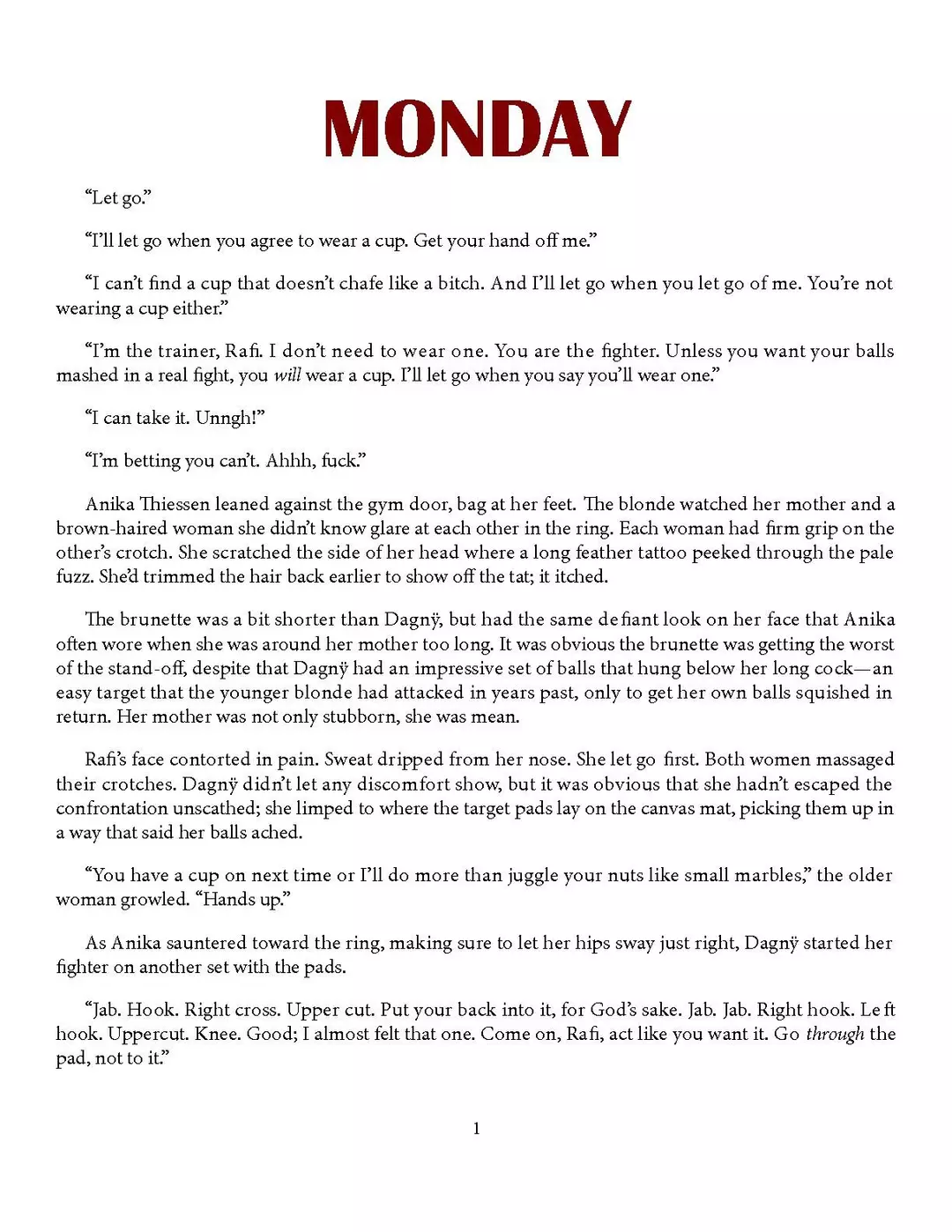 Carnal Competition Chapter 1 - Intro Day 1 – page 2